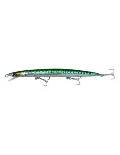 Savage Gear Sandeel Jerk Minnow 17.5cm 25g Green Mackerel